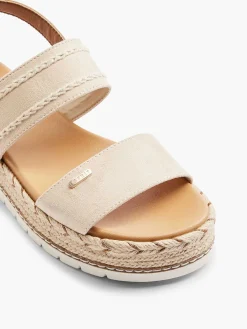 Esprit Beige Platform Sandaal-Dames Sandalen