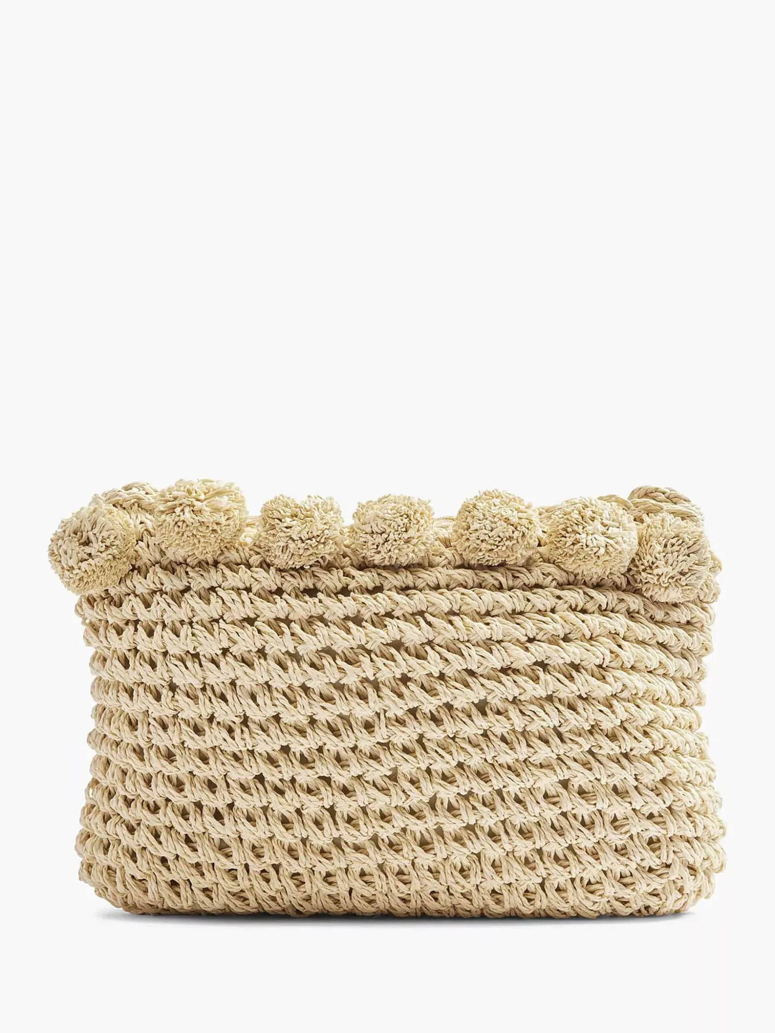 Graceland Beige Rieten Schoudertas-Dames Online Exclusive Accessoires