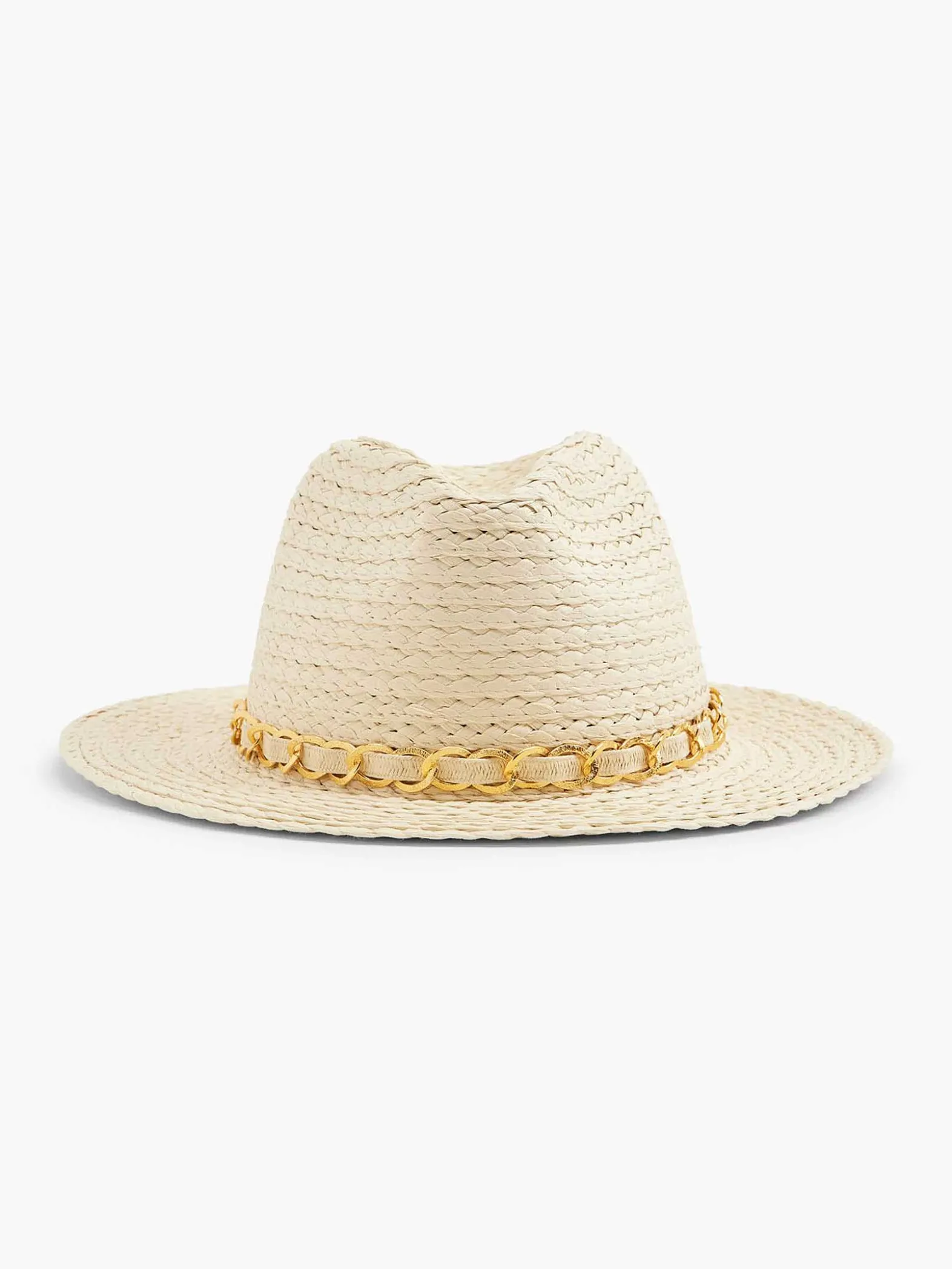 Graceland Beige Rieten Strandhoed-Dames Online Exclusive Accessoires