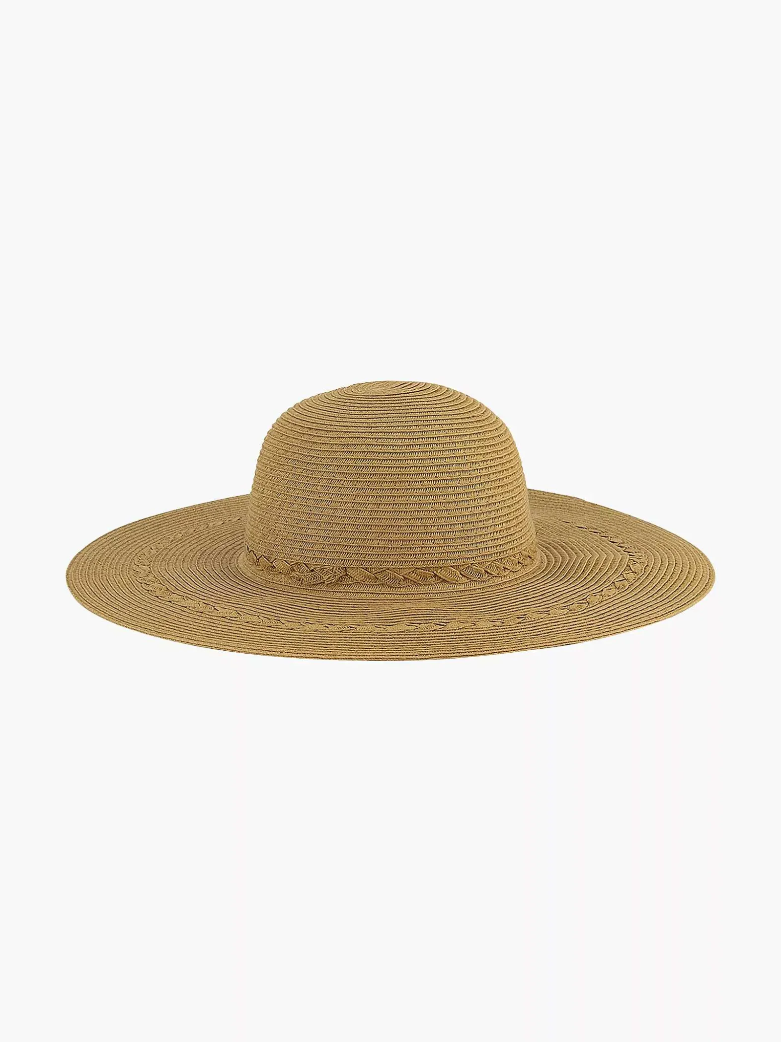 Graceland Beige Rieten Strandhoed-Dames Online Exclusive Accessoires