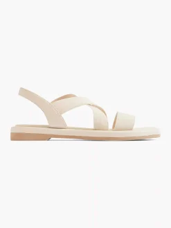 Graceland Beige Sandaal-Dames Sandalen