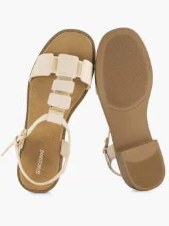 Graceland Beige Sandaal-Dames Sandalen