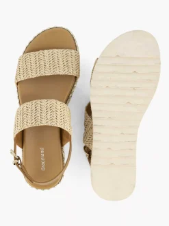 Graceland Beige Sandaal-Dames Sandalen