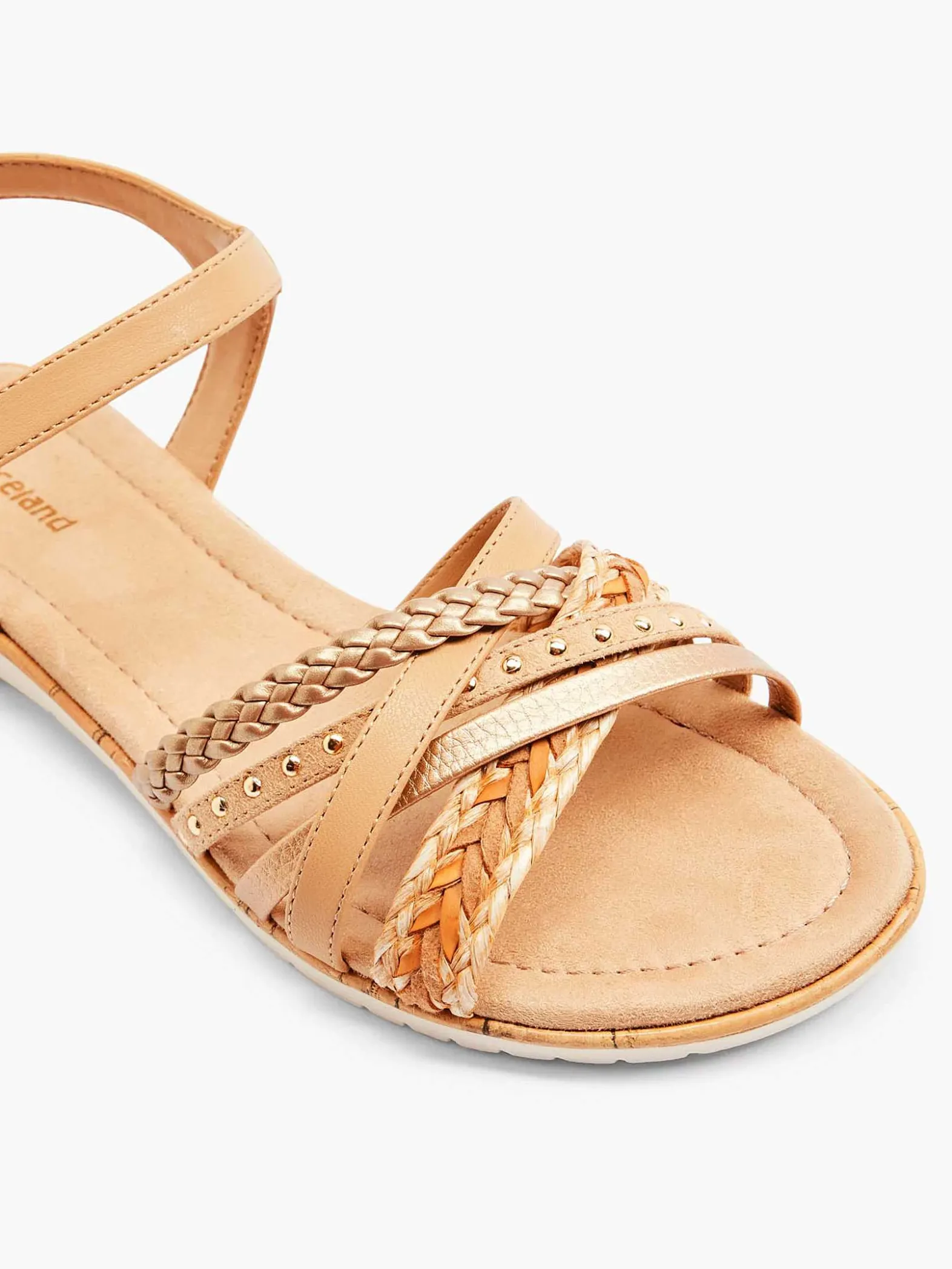 Graceland Beige Sandaal-Dames Sandalen