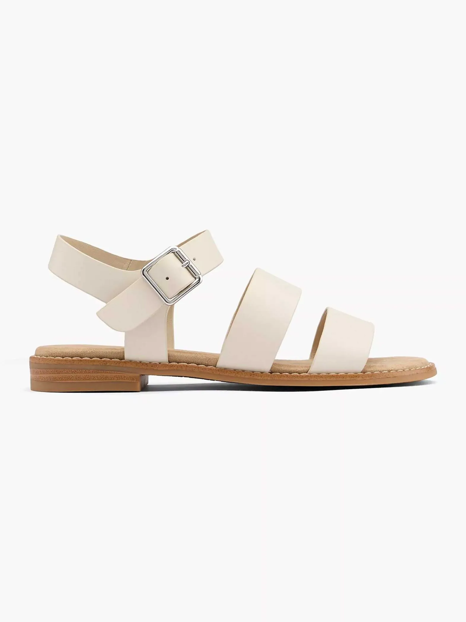 Graceland Beige Sandaal-Dames Sandalen