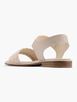 Graceland Beige Sandaal-Dames Sandalen