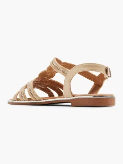 Graceland Beige Sandaal-Dames Sandalen