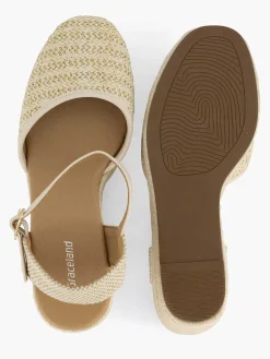 Graceland Beige Sandaal Sleehak-Dames Pumps