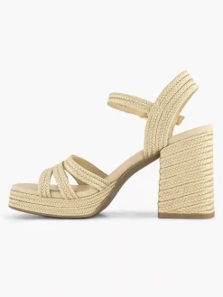 Graceland Beige Sandalette-Dames Sandalen