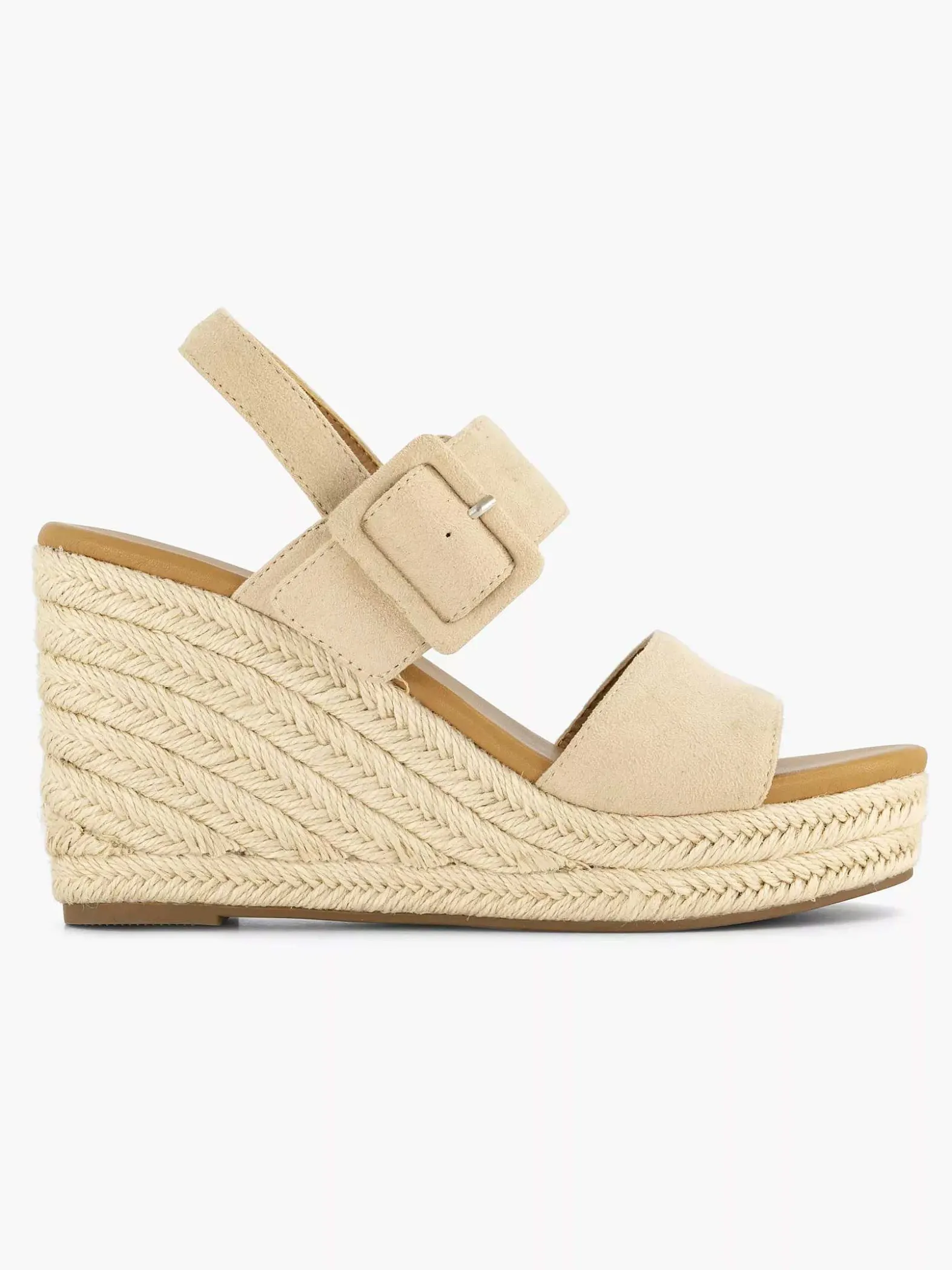 Graceland Beige Sandalette-Dames Sandalen