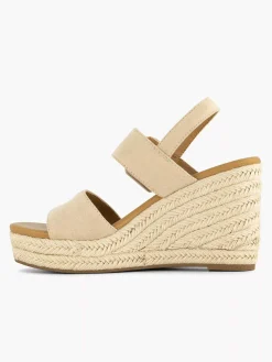 Graceland Beige Sandalette-Dames Sandalen
