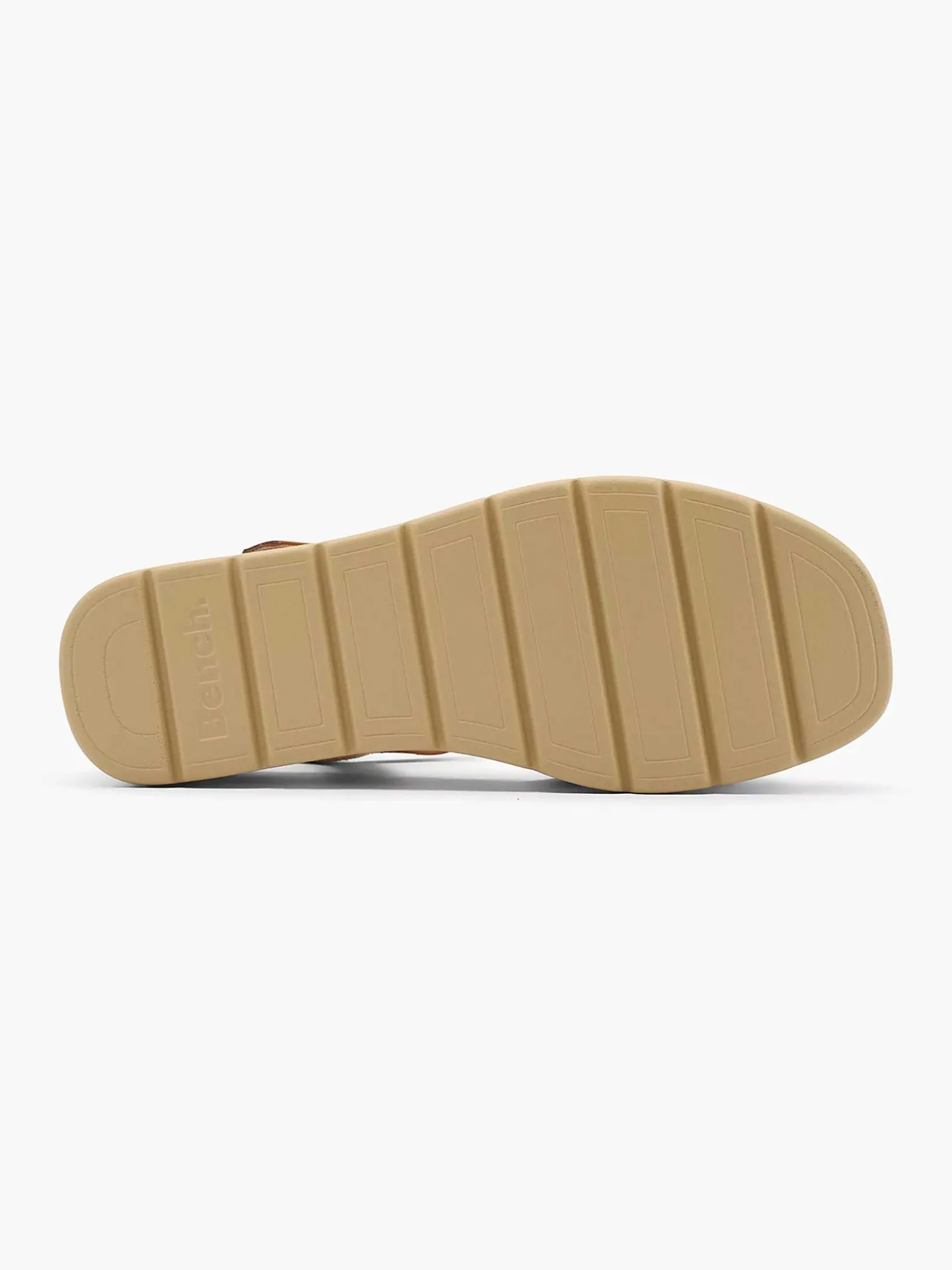 Bench Beige Sandalette Sleehak-Dames Sandalen