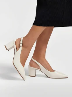 Graceland Beige Slingback-Dames Pumps