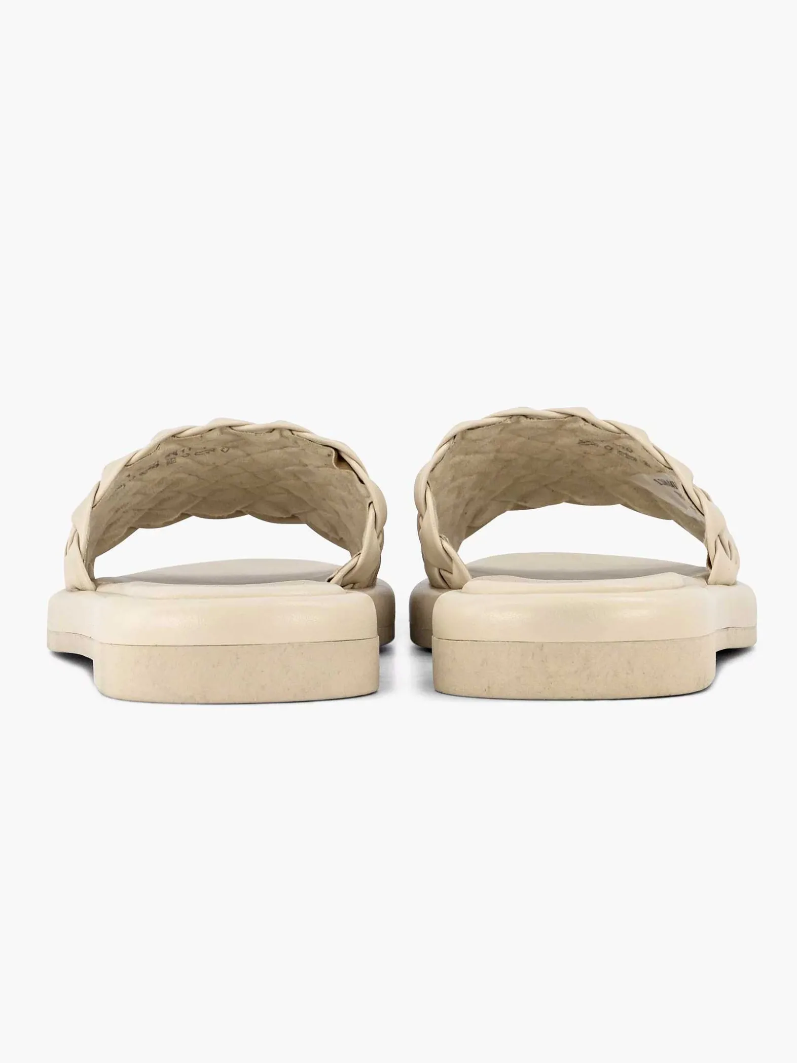 Graceland Beige Slipper Gevlochten-Dames Slippers