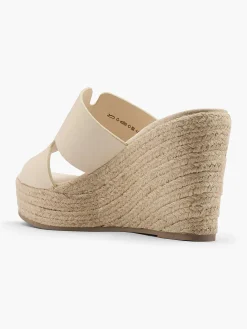Graceland Beige Slipper Sleehak-Dames Slippers