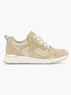 Easy Street Beige Sneaker-Dames Comfort Schoenen