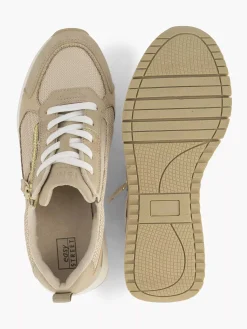 Easy Street Beige Sneaker-Dames Comfort Schoenen