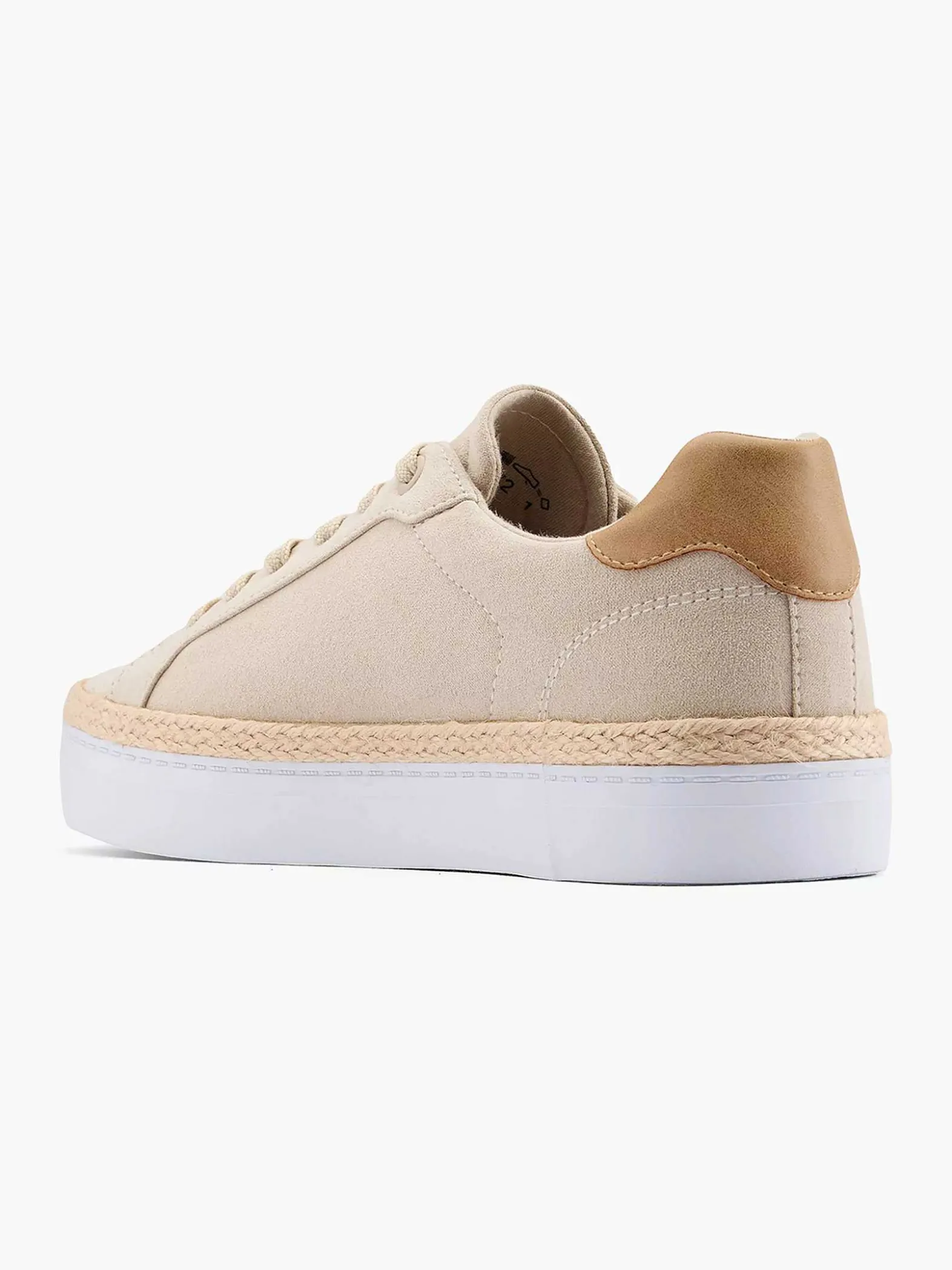 Graceland Beige Sneaker-Dames Sneakers