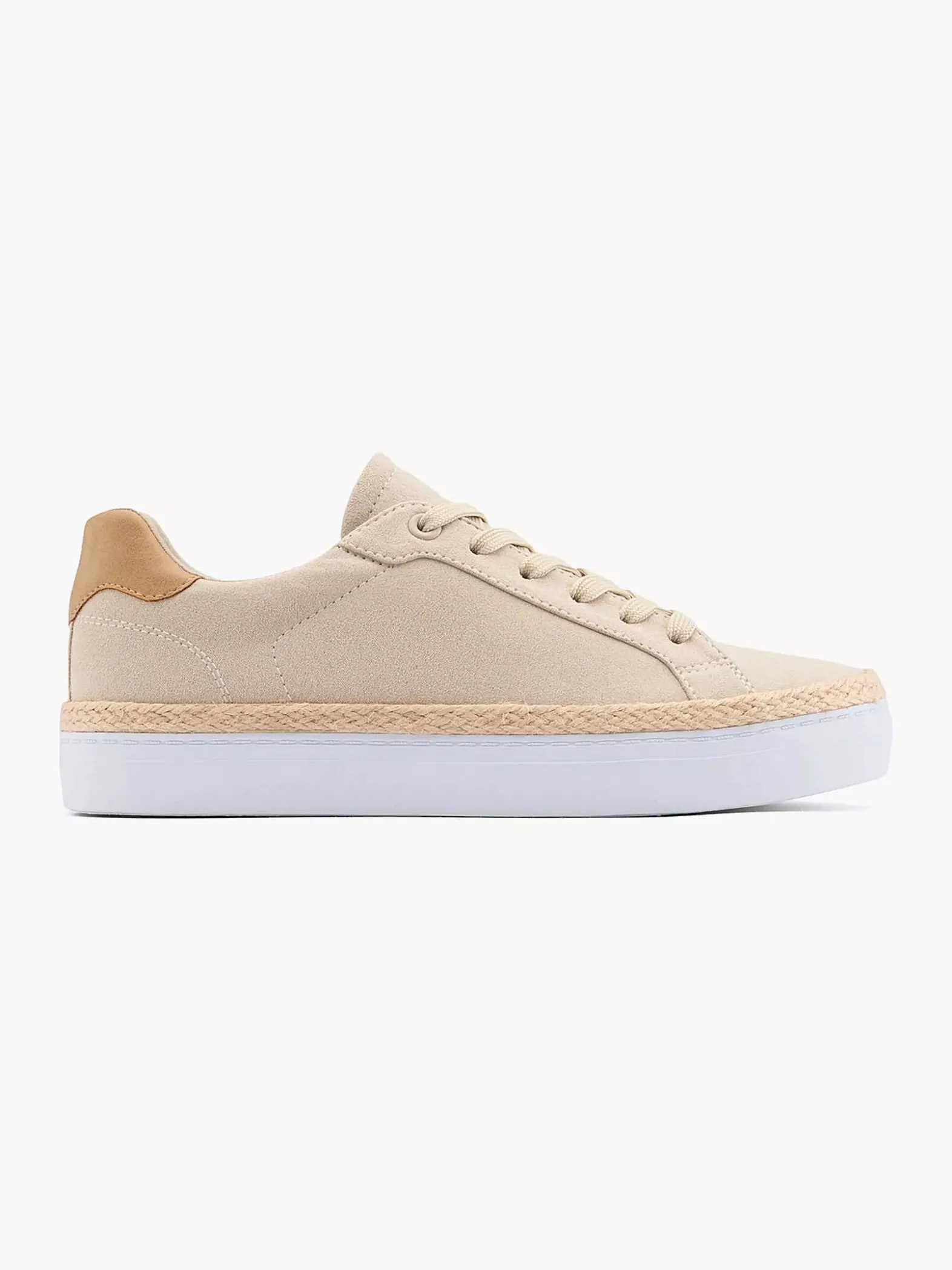 Graceland Beige Sneaker-Dames Sneakers