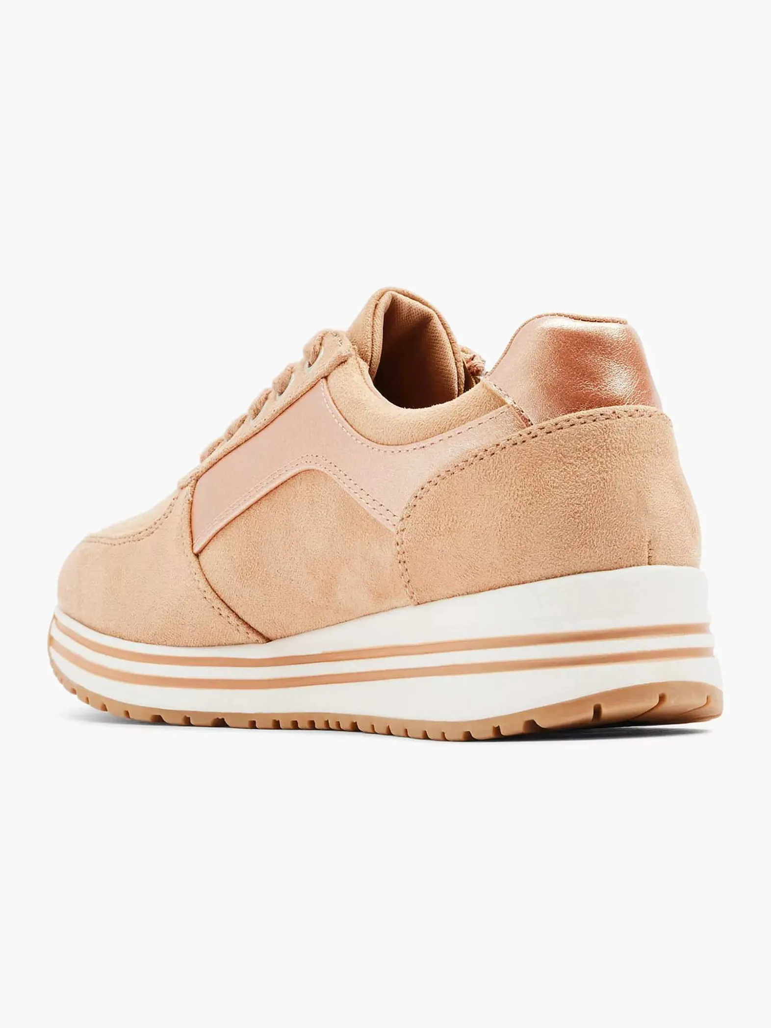Graceland Beige Sneaker-Dames Sneakers