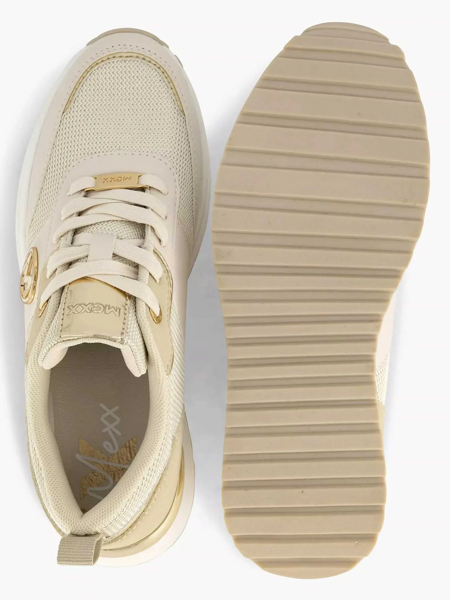 MEXX Beige Sneaker-Dames Sneakers