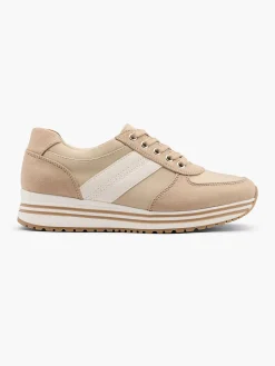 Graceland Beige Sneaker-Dames Sneakers