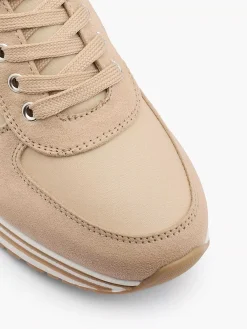 Graceland Beige Sneaker-Dames Sneakers