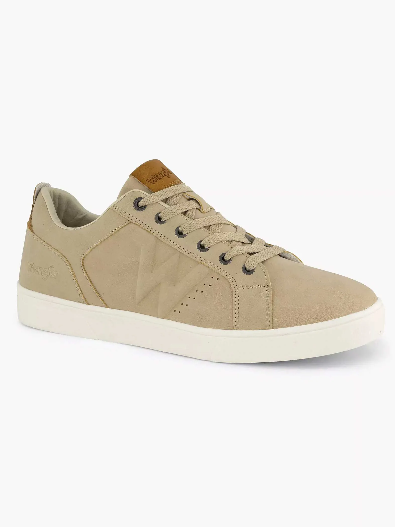 Wrangler Beige Sneaker-Heren Sneakers