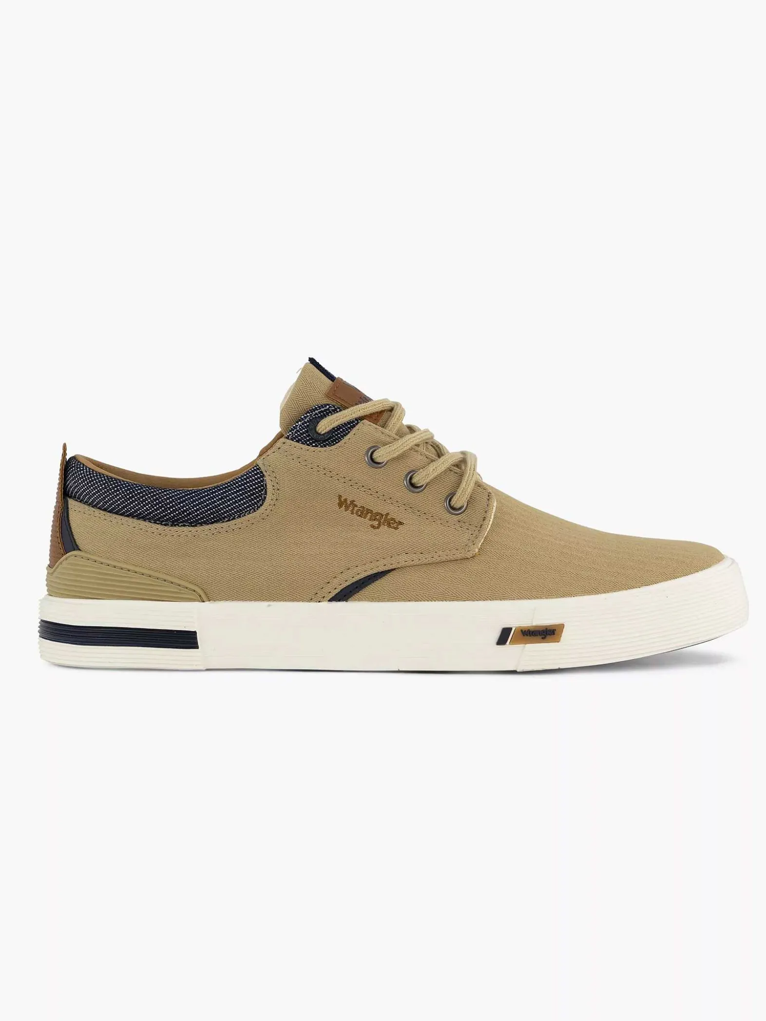 Wrangler Beige Sneakers-Heren Sneakers