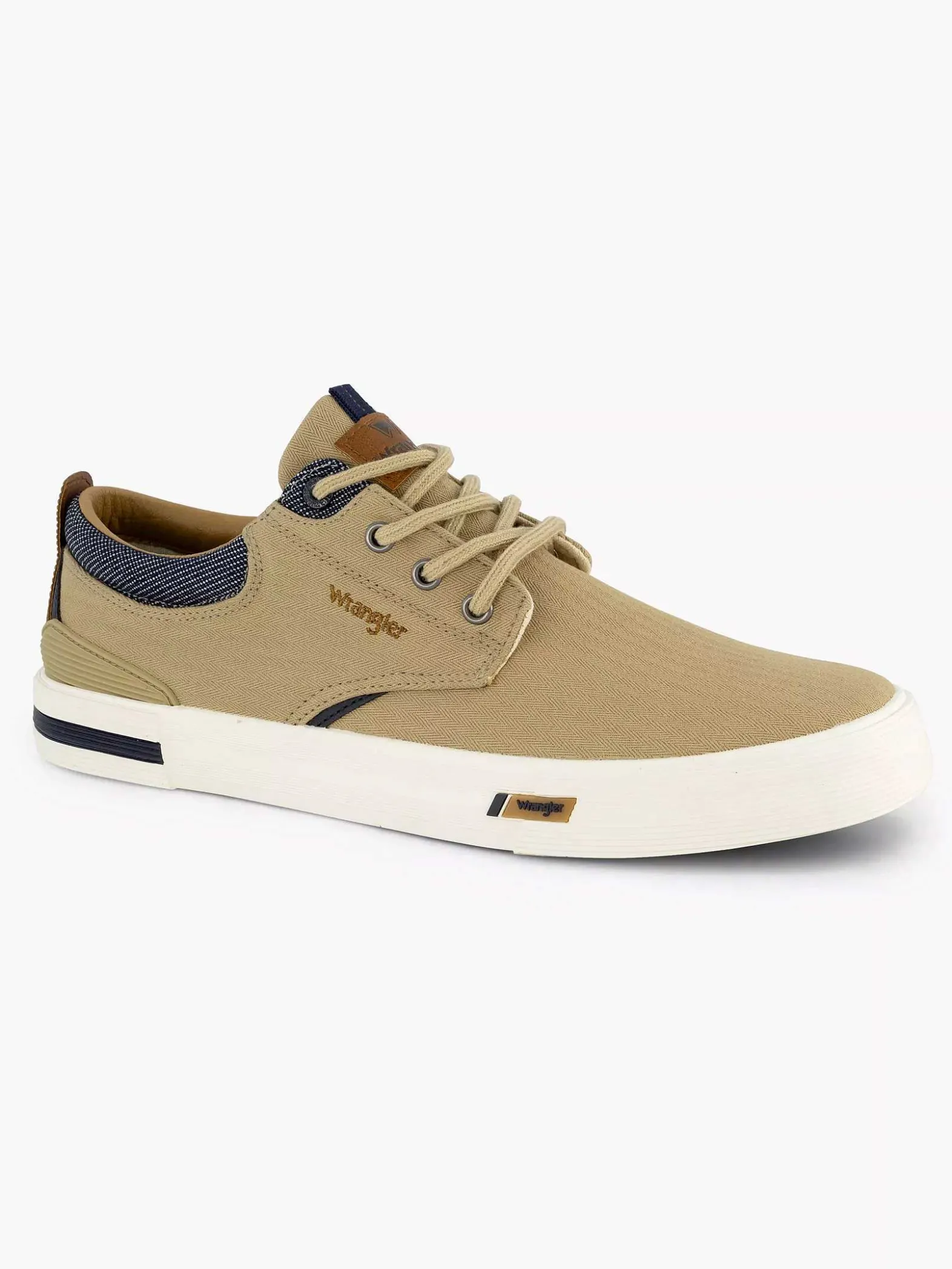 Wrangler Beige Sneakers-Heren Sneakers