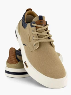 Wrangler Beige Sneakers-Heren Sneakers