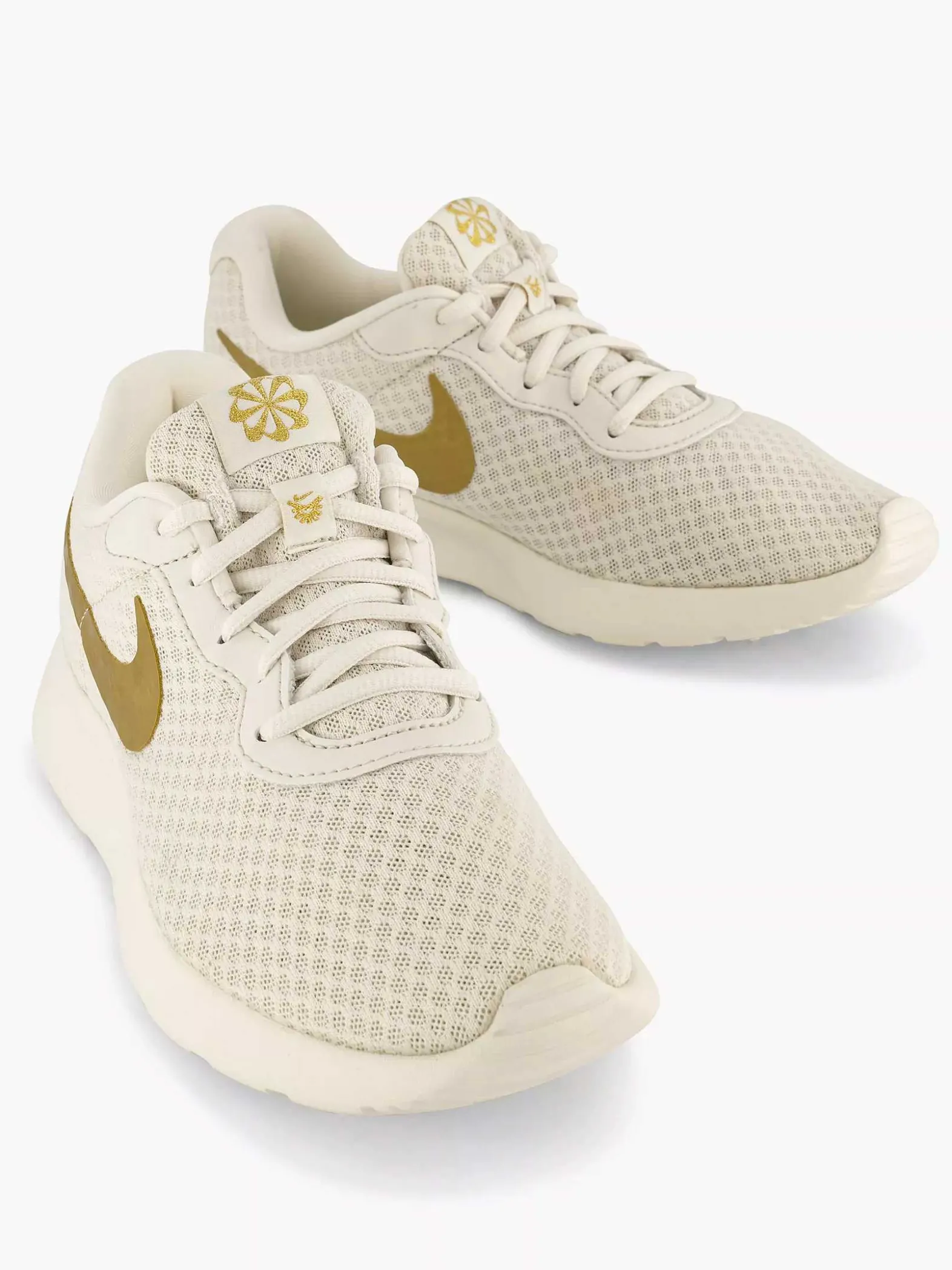 Nike Beige Tanjun-Dames Sneakers