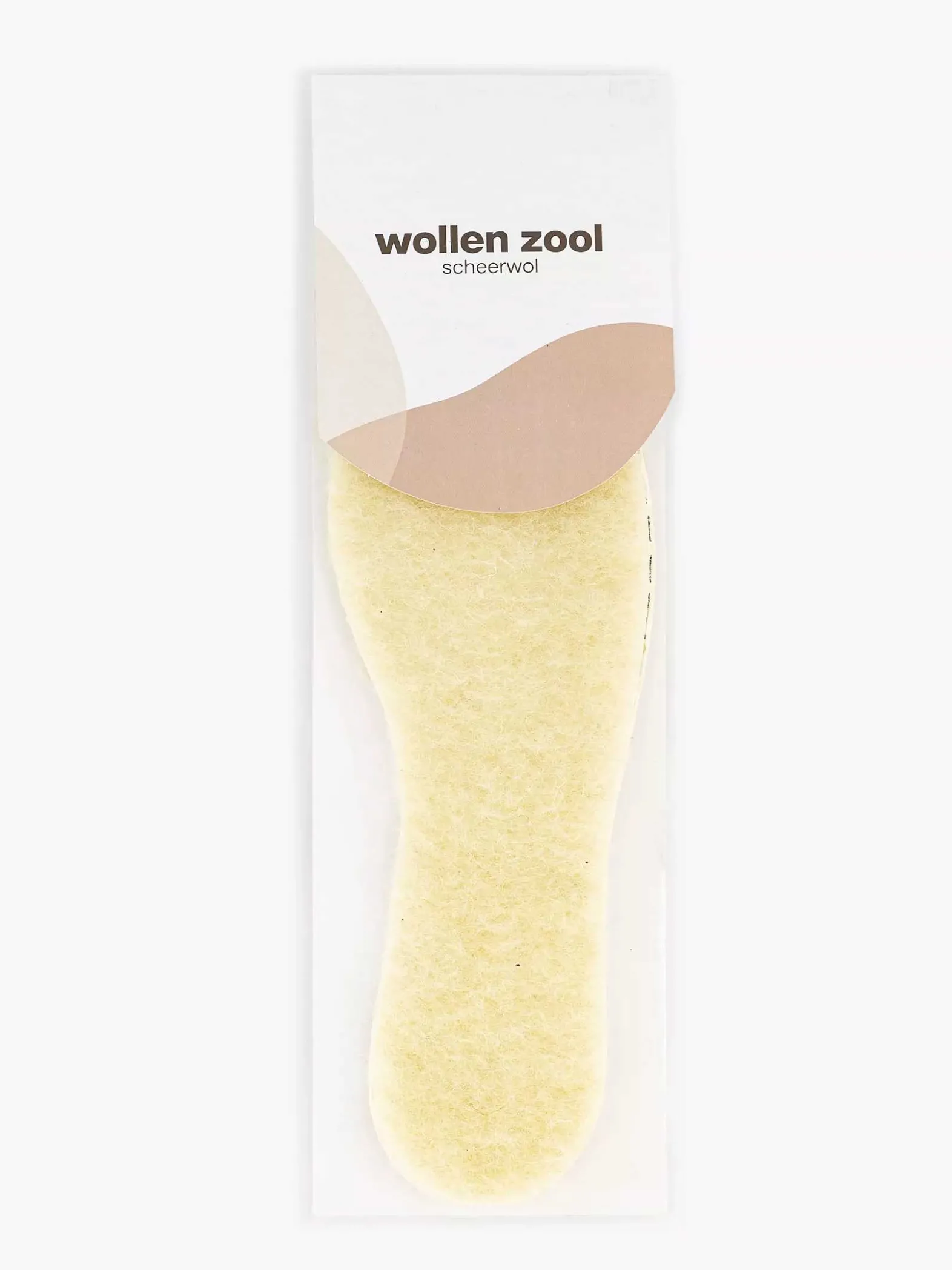 vanHaren Beige Wollen Zool 23-35-Kinderen Jongensschoenen