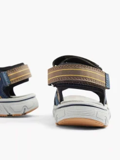 FILA Blauw/ Bruine Sandaal-Kinderen Jongensschoenen