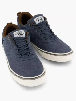 FILA Blauwe Canvas Sneaker-Heren Sneakers