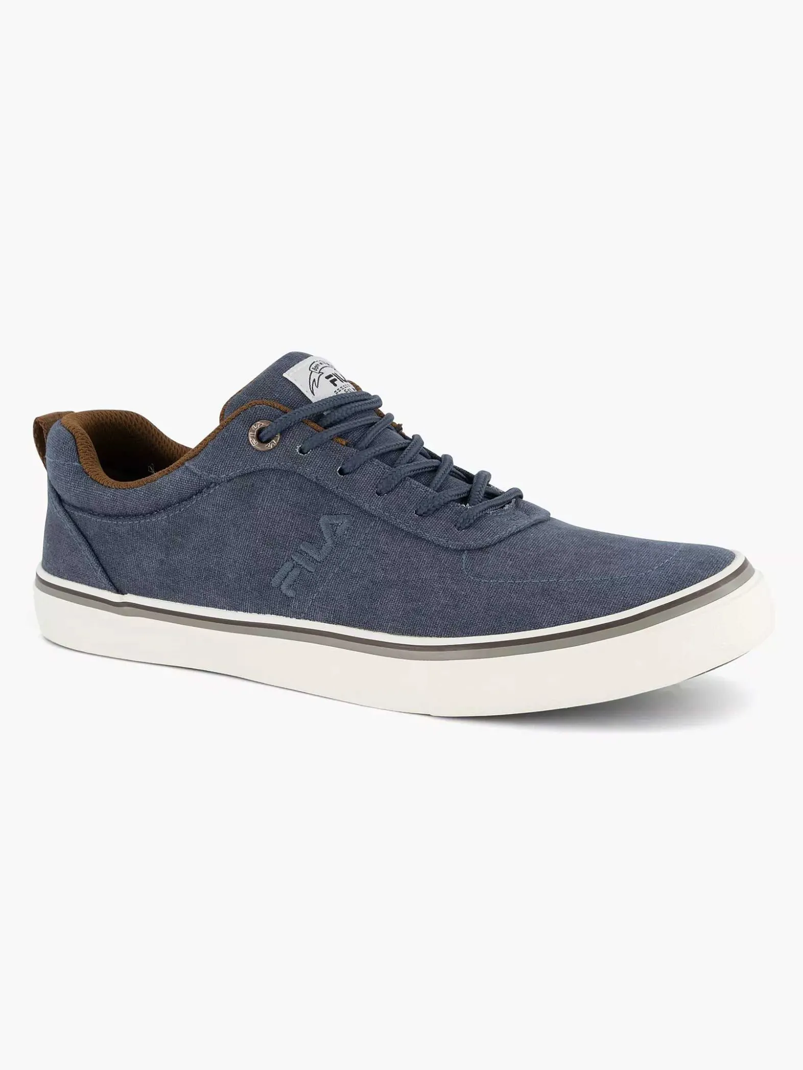 FILA Blauwe Canvas Sneaker-Heren Sneakers