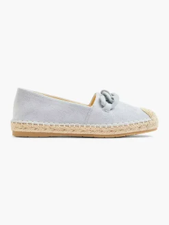 Graceland Blauwe Espadrille Sierketting-Dames Instappers