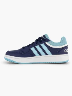adidas Blauwe Hoops 3.0 K-Kinderen Jongensschoenen