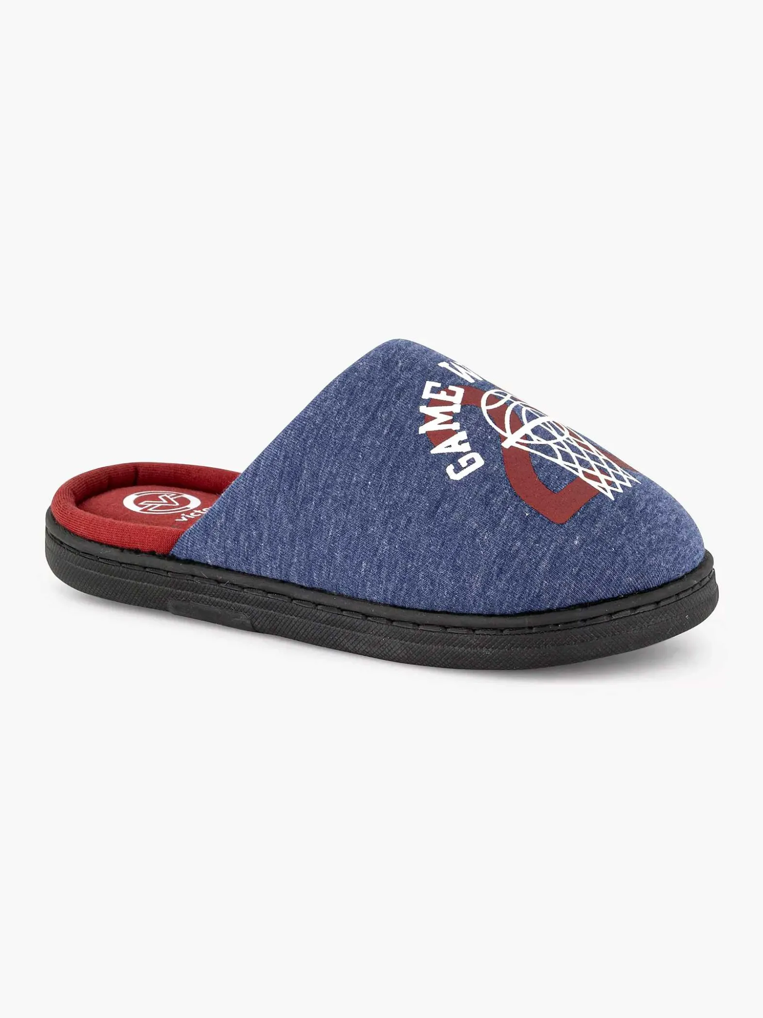 Vty Blauwe Instap Pantoffel-Kinderen Jongensschoenen