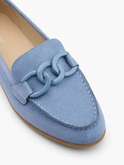 Graceland Blauwe Loafer-Dames Instappers