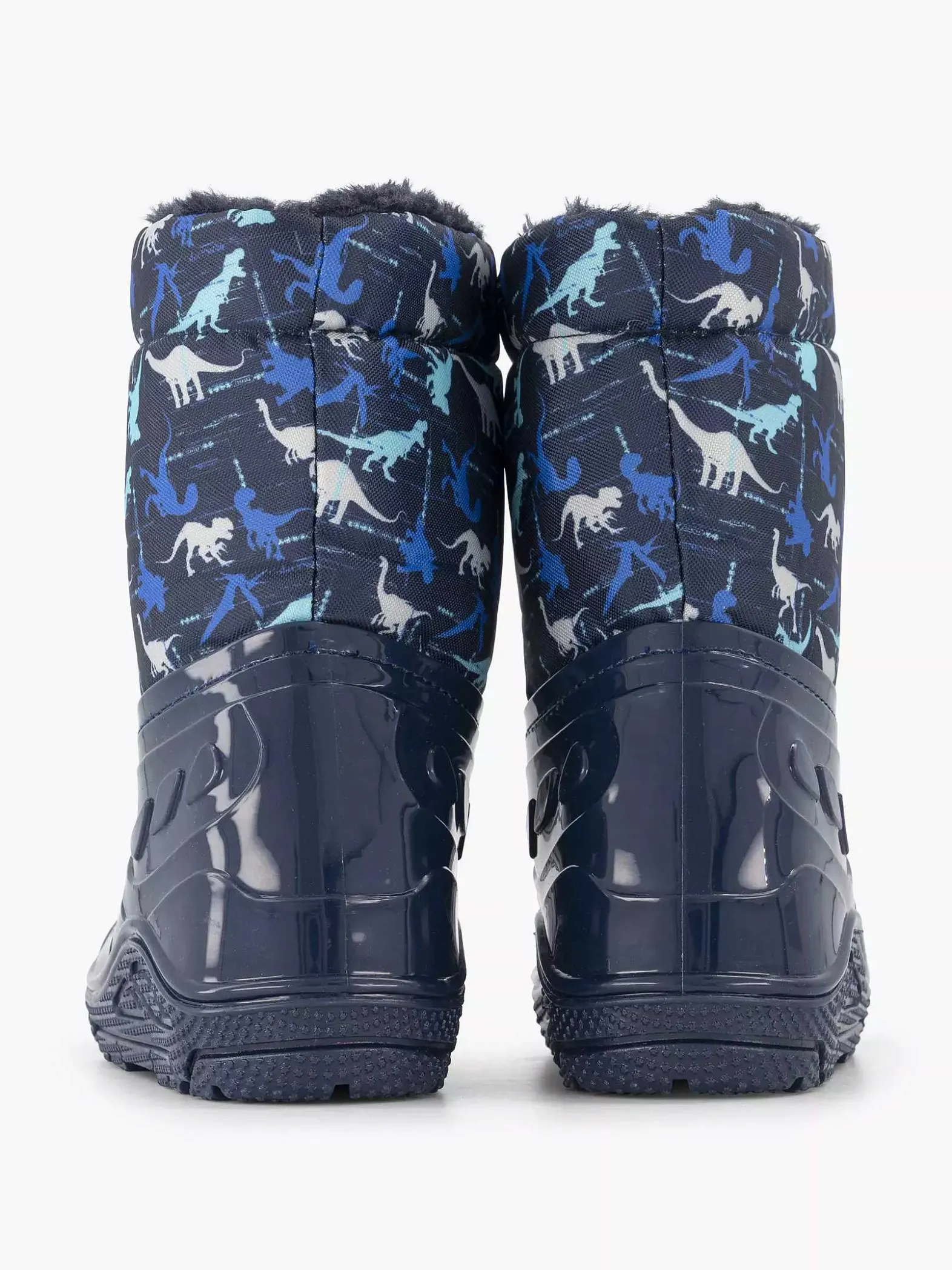 Landrover Blauwe Regenlaars Dino Gevoerd-Kinderen Babyschoenen