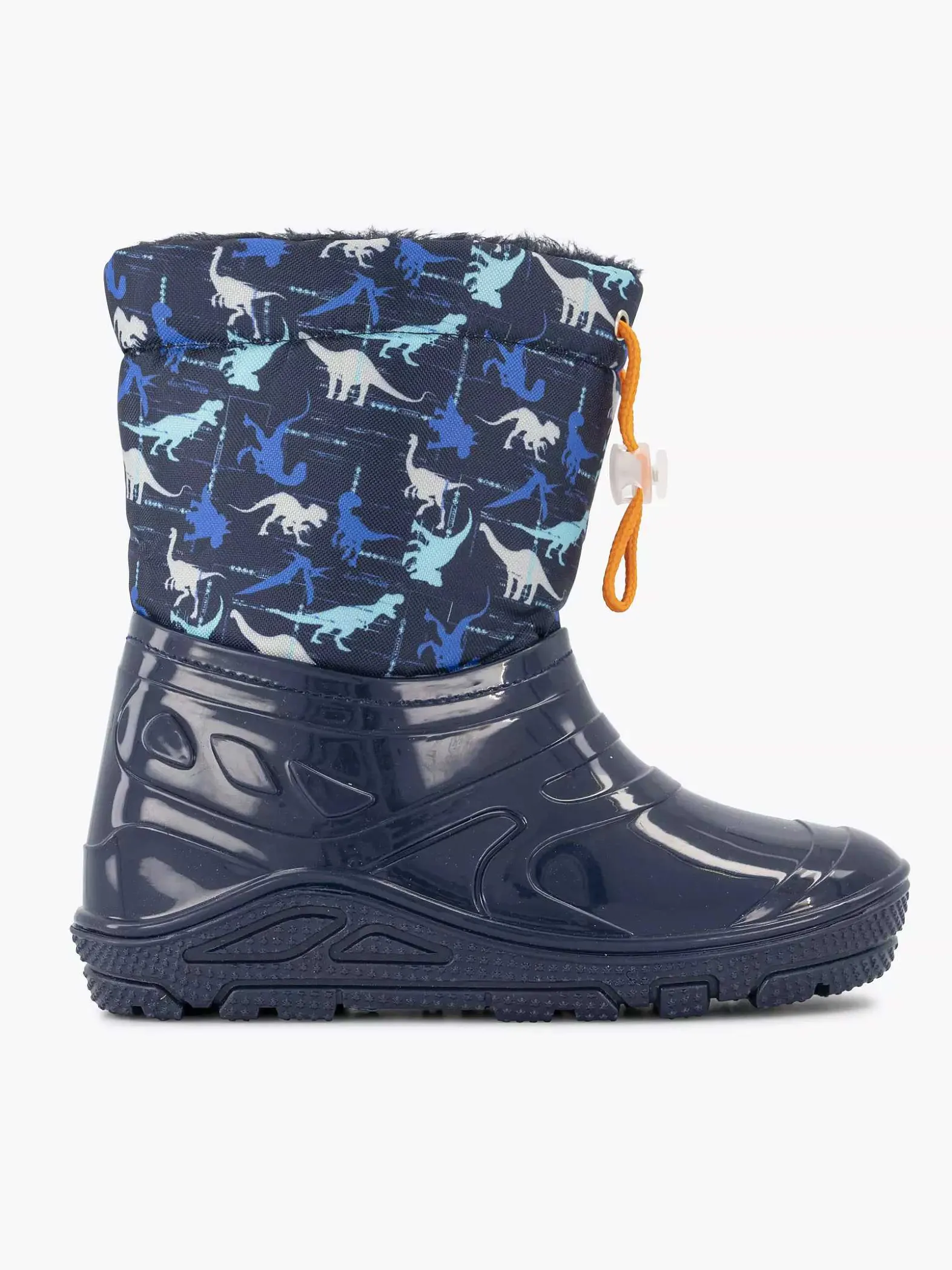 Landrover Blauwe Regenlaars Dino Gevoerd-Kinderen Babyschoenen