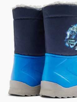 Jurassic World Blauwe Regenlaars Dino Gevoerd-Kinderen Babyschoenen