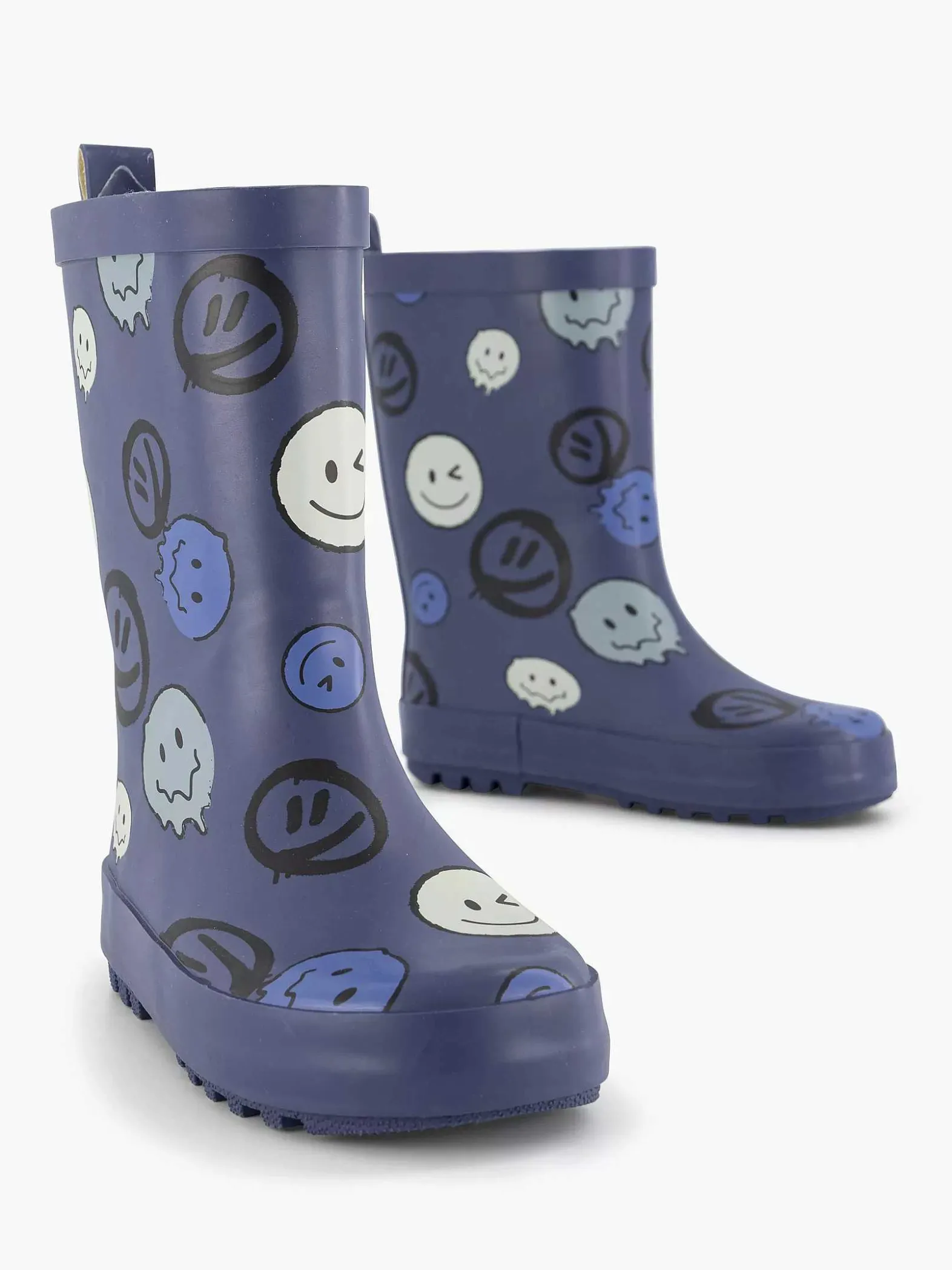 Landrover Blauwe Regenlaars Smiley-Kinderen Jongensschoenen