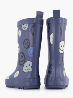 Landrover Blauwe Regenlaars Smiley-Kinderen Jongensschoenen
