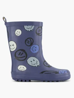 Landrover Blauwe Regenlaars Smiley-Kinderen Jongensschoenen