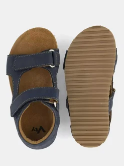 Vty Blauwe Sandaal-Kinderen Jongensschoenen