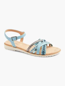 Graceland Blauwe Sandaal-Dames Sandalen