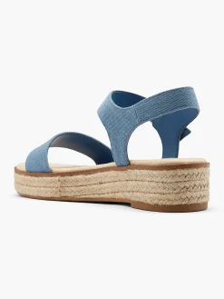 Graceland Blauwe Sandaal-Dames Sandalen