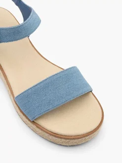 Graceland Blauwe Sandaal-Dames Sandalen